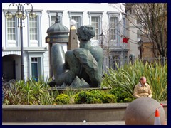 Victoria Square 21 - The River statue